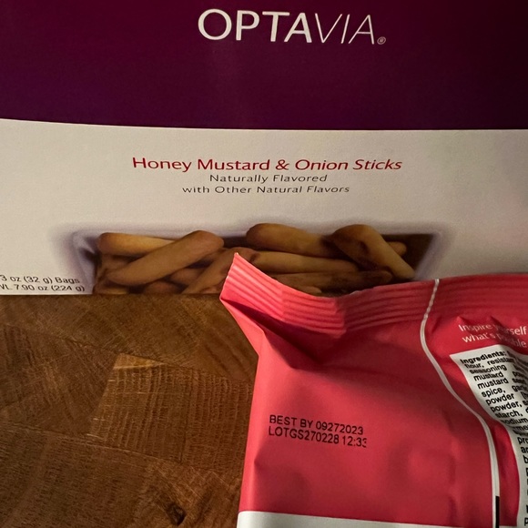 optavia Other Optavia Fuelings Honey Mustard Onion Sticks Poshmark
